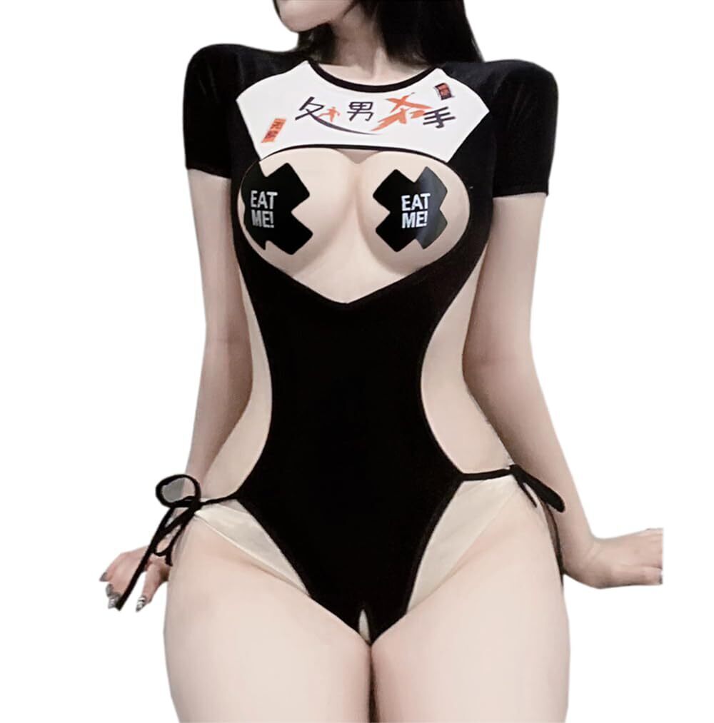 9818 Japanese Lingerie Sexy Cosplay Costumes Naughty Underwear Anime One